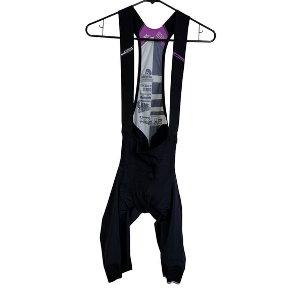 Assos ST. 100 Cento Long Distance Bib Mens XL Black Cycling Bike Stretch Padded - Picture 1 of 12